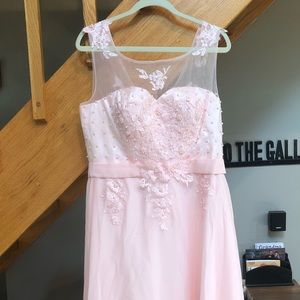 Beautiful blush gown